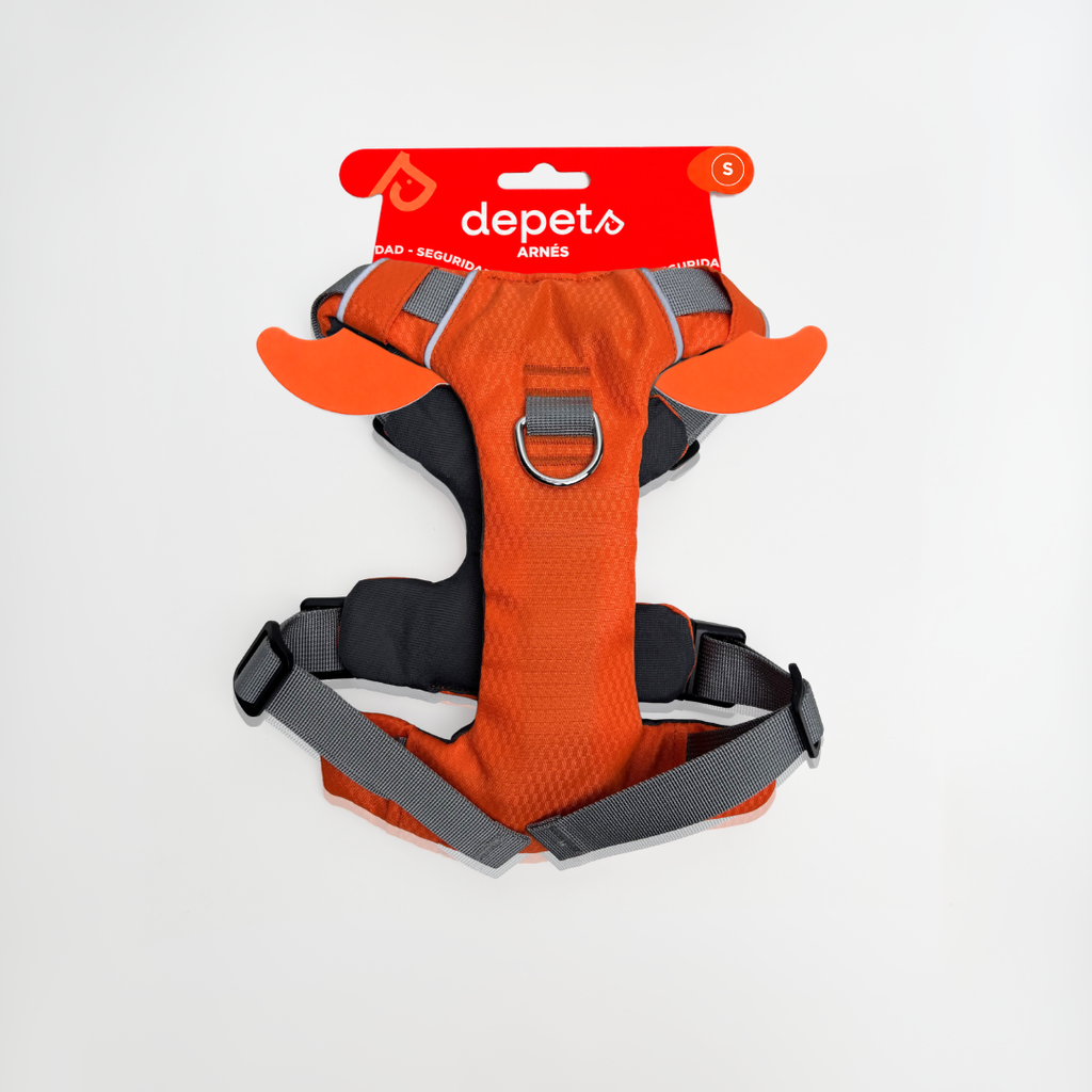 ARNÉS NARANJA NEÓN S DEPETS