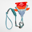 SET ARNÉS + CORREA CAMUFLADO S DEPETS