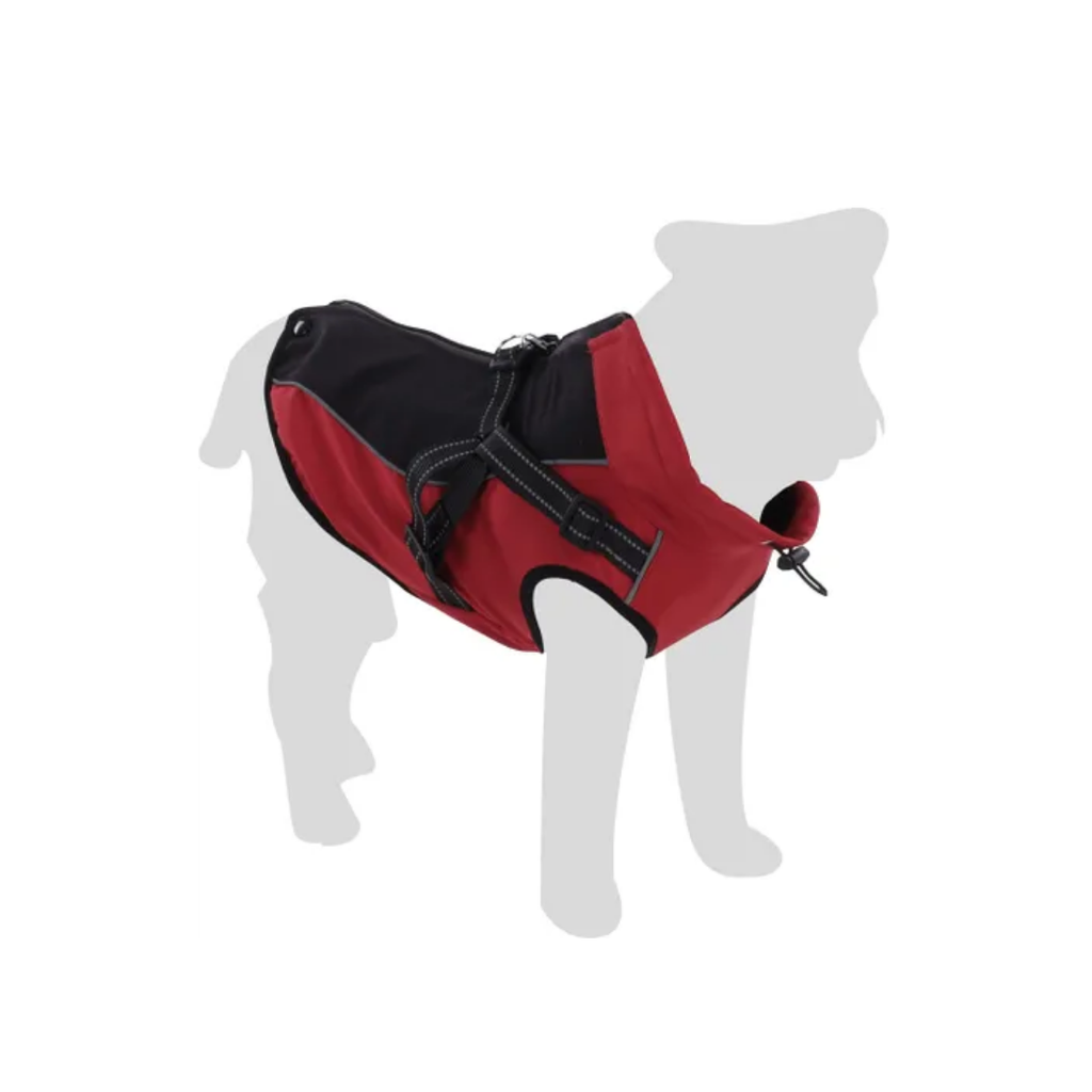 ABRIGO POLAR CON ARNES 45CM FLAMINGO