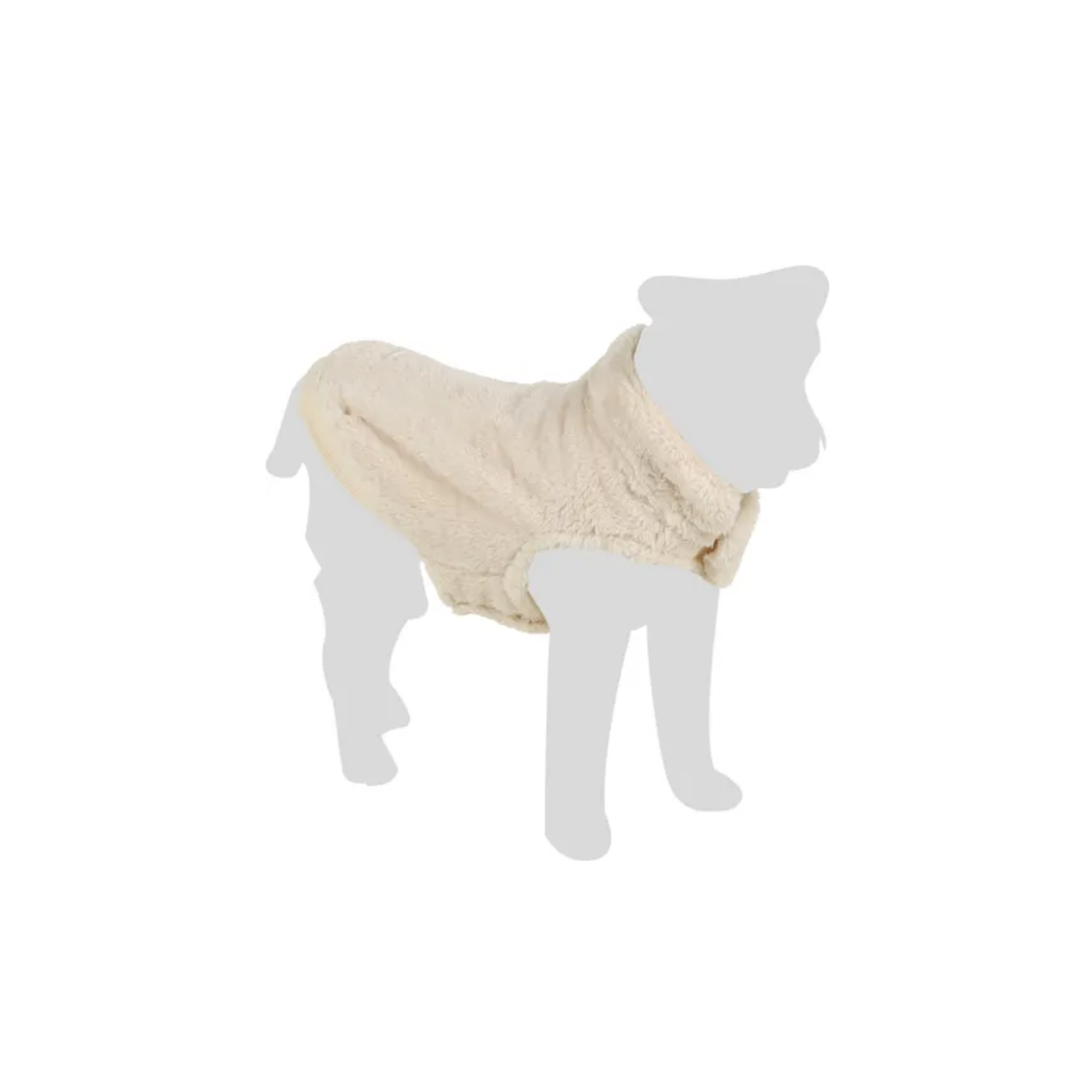 ABRIGO POLAR FERGI WHITE 30CM FLAMINGO