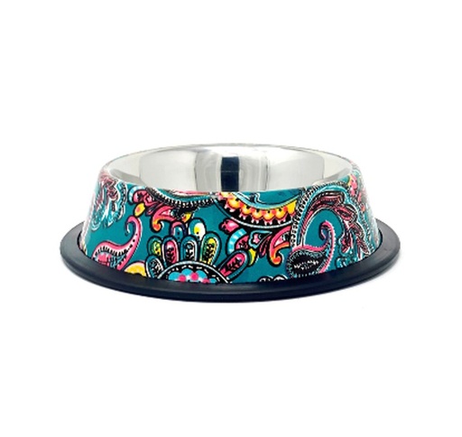 [COIV04] COMED INOX N°4 ESTAMPADO VINTAGE MULTIC.32 OZ