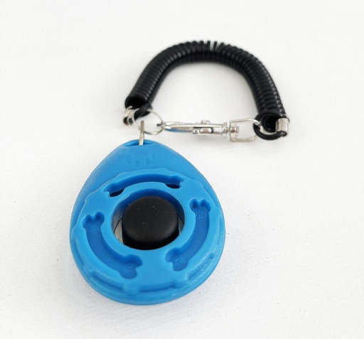 [CLIC01] CLICKER TRAINING CON RETRACTIL P/ADIESTRAM.