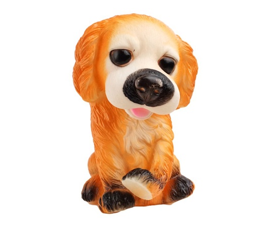 [JJ007] JUGUETE JUMBO PERRITO CON CHIFLE 190MM