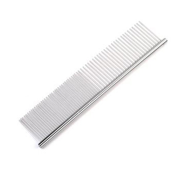 [B6864] PEINE ACERO DOBLE 19X4.2CM