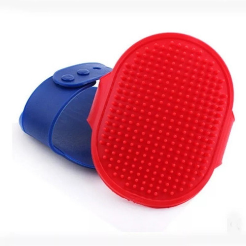 [T3304] RASQUETA OVAL DE GOMA 13X10CM