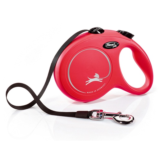 [CL30T5R] FLEXI CLASSIC "L" 5M 50KG MAX- CINTA ROJO