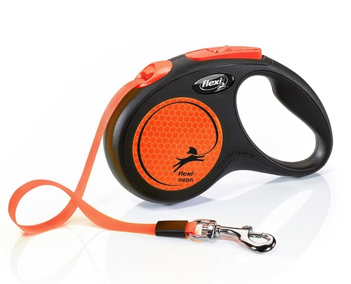[CL11T5OR] FLEXI NEON "S" 5M 12KG MAX- CINTA NARANJA