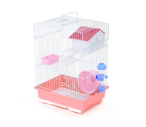 [125] HAMSTERA 2 PISO C/RUEDA/BEBEDE