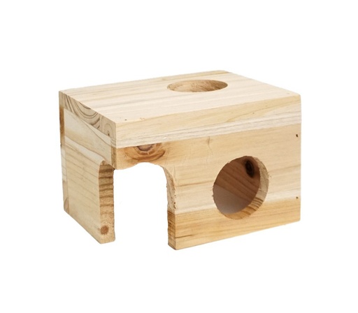 [803621] CASITA DE MADERA ROEDORES16x13.6x11.4cm