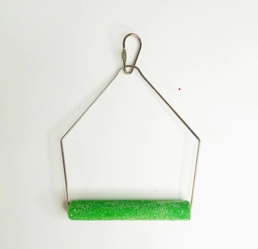 [702111] HAMACA MADERA C/ABRASIVO P/UÑAS 16X15CM
