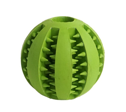 [530004] PELOTA GOMA BOLA C/DIENTES 7CM