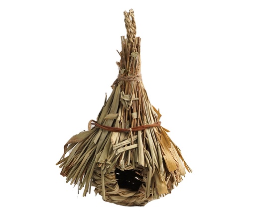 [704057] NIDO TEJIDO CERRADO HEBRAS VEGETALES 10X30CM