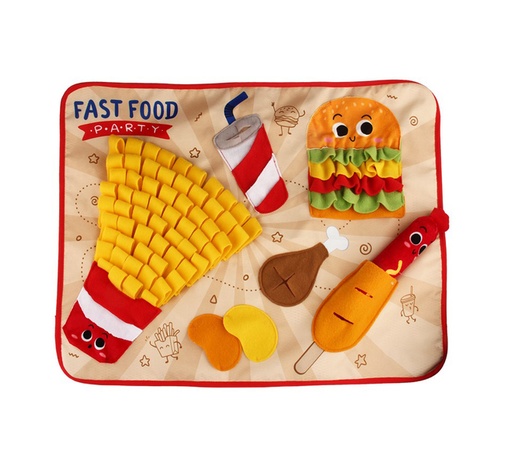 [7324] ALFOMBRA FAST FOOD SNUFFLE MAT GIGWI