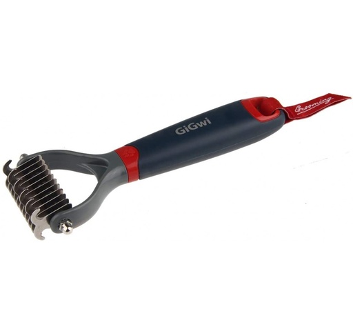 [8275] CEPILLO GROOMING DUAL HEAD DEMATTING L GIGWI