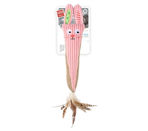 [7412] CONEJO C/CATNIP CATCH AND SCRATCH GIGWI