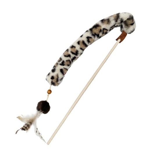 [7185] VARITA C/ SILVERVINE FEATHER TEASER ECO GIGWI