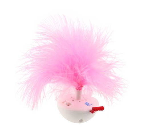 [7003] WOBBLE CON PLUMAS PETDROID GIGWI