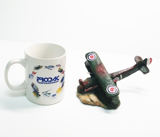 [CH22827] AVION BIPLANO SUMERGIDO M 16X12X8