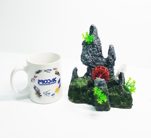 [CH5031] MOLINO DE AGUA DE ROCAS C/PLANTINES 13X9X15