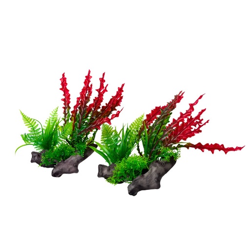 [K704] PLANTA PLASTICA 15x25CM