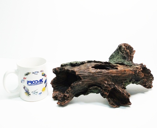 [CH6654] TRONCO RESINA HORIZONTAL LARGE Ø8CM H 30CM