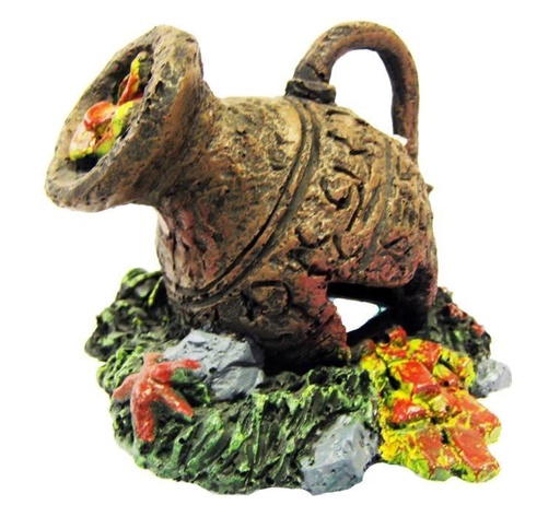 [CH8502] VASIJA  14X14X11 DE RESINA