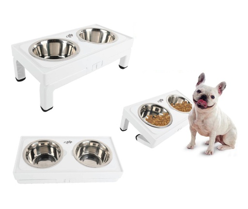 [AFP5735] ADJUSTABLE DOUBLE FEEDER LIFESTYLE 4 PETS AFP