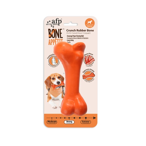 [AFP3686] CRUNCH RUBBER M BONE APPETIT AFP