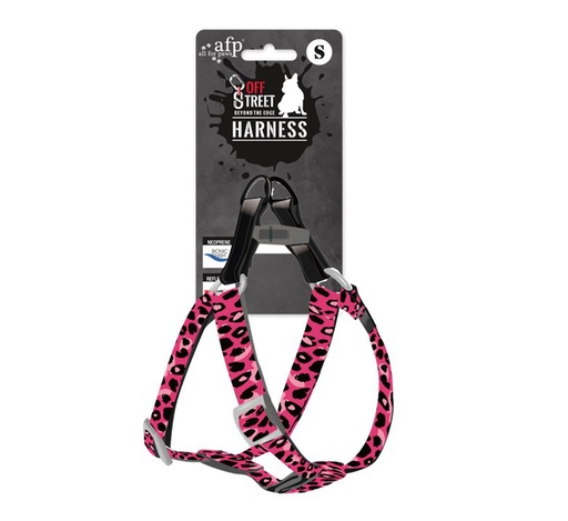 [AFP7056] DOG STEP HARNESS LEOPAR S OFF STREET AFP