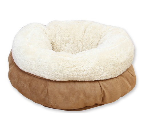[2133] DONUT BED TAN LAMBSWOOL AFP