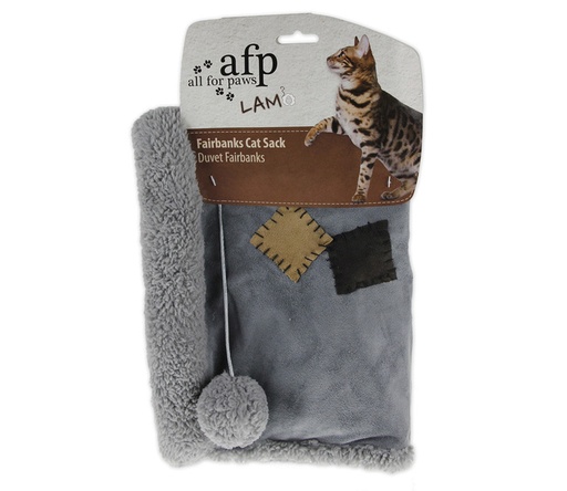 [AFP2112] FAIRBANKS CAT SACK BROWN/GREY/TAN LAM AFP