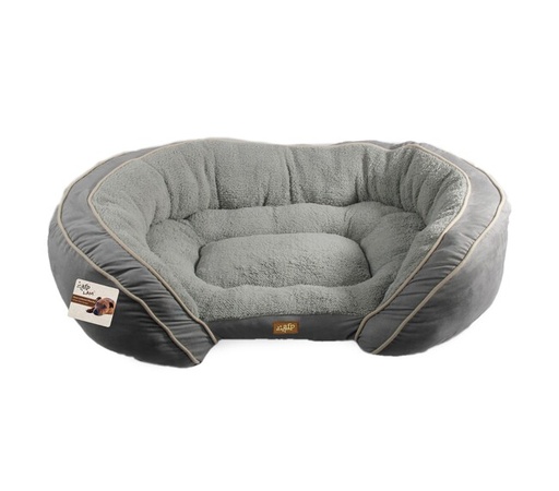[AFP5320] LUXURY LOUNGE BED GREY L LAM AFP
