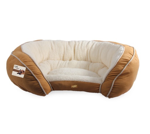[AFP5321] LUXURY LOUNGE BED TAN M LAM AFP