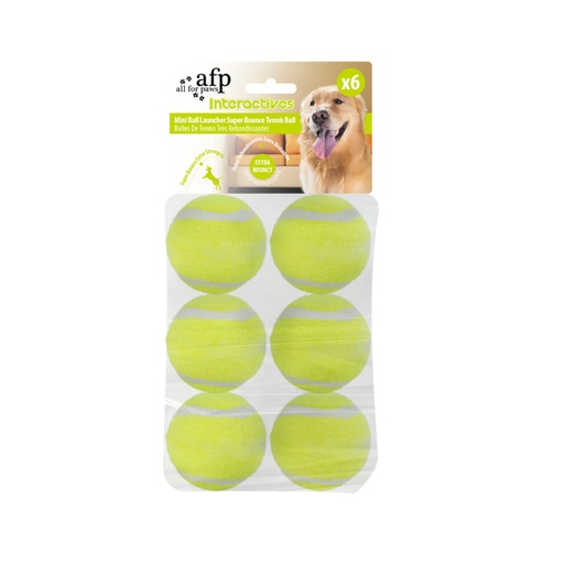[3198] MINI LAUNCHER SUPER BOUNCE X6 TENNIS BALL AFP