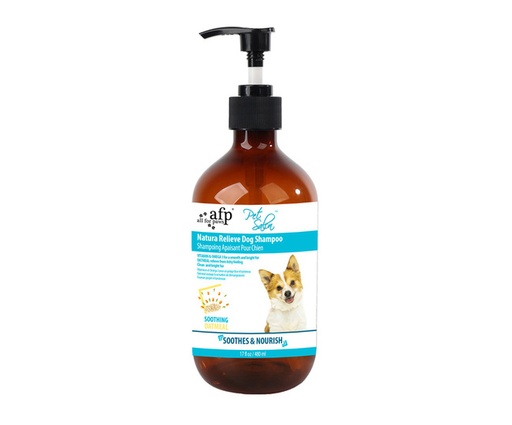 [AFP7703] NATURAL RELIEVE DOG SHAMPOO PET SALON AFP