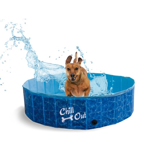 [AFP8002] SPLASH AND FUN DOG POOL L CHILL OUT AFP