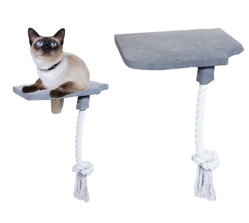 [AFP2270] STEP IN PLATFORM WITH ROPE SKYWALK AFP