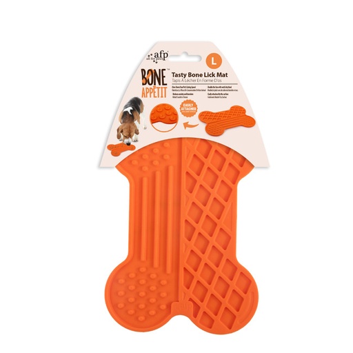 [AFP3691] TASTY BONE LICK MAT L BONE APPETIT AFP