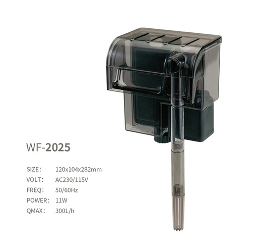 [WF2025] BOYU FILTRO REBALSE 300L/H-11W
