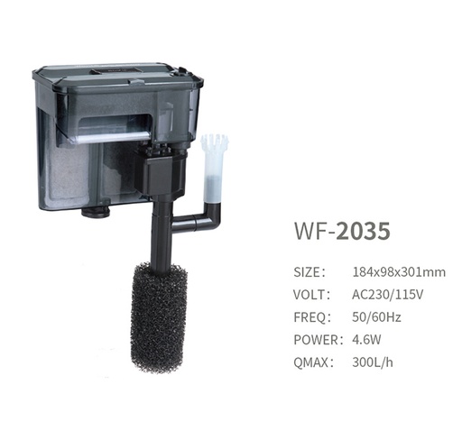 [WF2035] BOYU FILTRO REBALSE 300L/H-4.6W