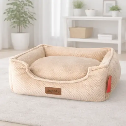[DP45005] CAMA BEIGE 60x50x19CM - DEPETS