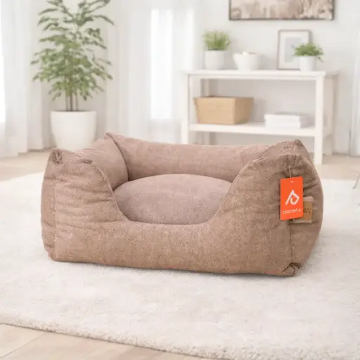 [DP40246] CAMA BEIGE 70x60x20CM - DEPETS