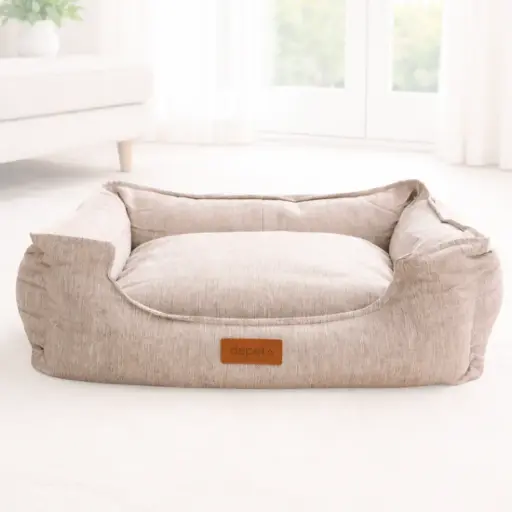 [DP36782] CAMA BEIGE 70x55x23CM - DEPETS