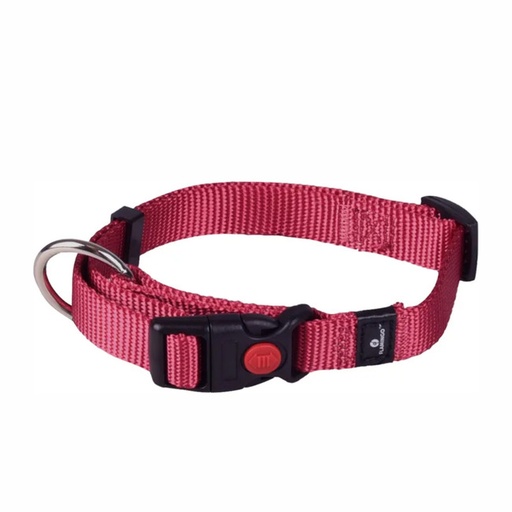 [519916] COLLAR ZIGGI CEREZA L 45-65cm 25mm FLAMINGO