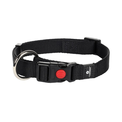 [5363644] COLLAR ZIGGI NEGRO M 40-55cm 20mm FLAMINGO