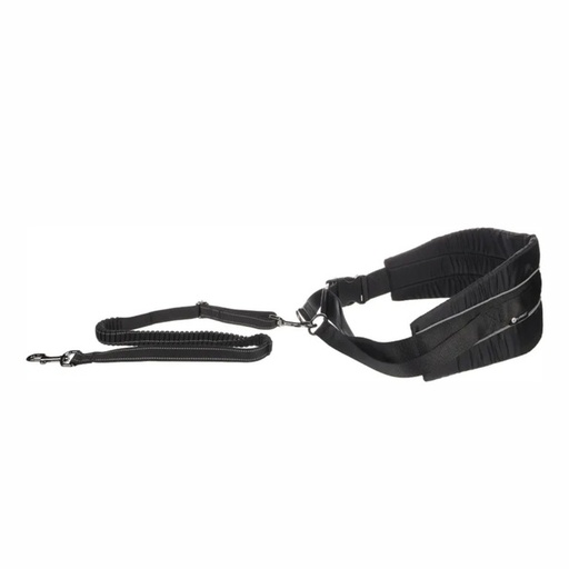 [504916] CORREA + CINTURON CANICROSS NEGRO FLAMINGO