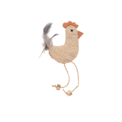 [561566] JG YUTSA GALLO MARRÓN 10x1;4x22;5CM FLAMINGO