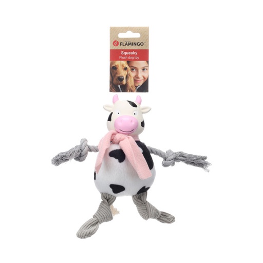 [524689] JUGUETE JALO VACA BLANCO FLAMINGO