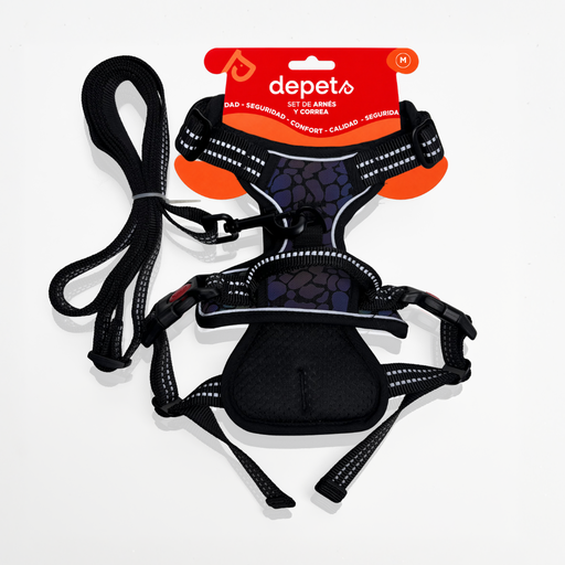 [XB004-01-885] SET REFLECTIVO ARNÉS + CORREA REFLECTIVA  L DEPETS