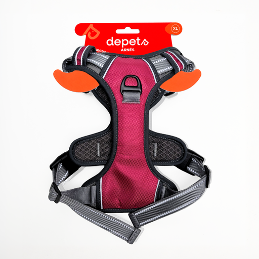 [XB016-10-886] ARNÉS FUCSIA REFORZADO XL DEPETS